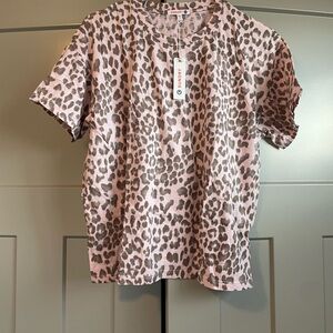 Sundry Leopard Vintage Tee